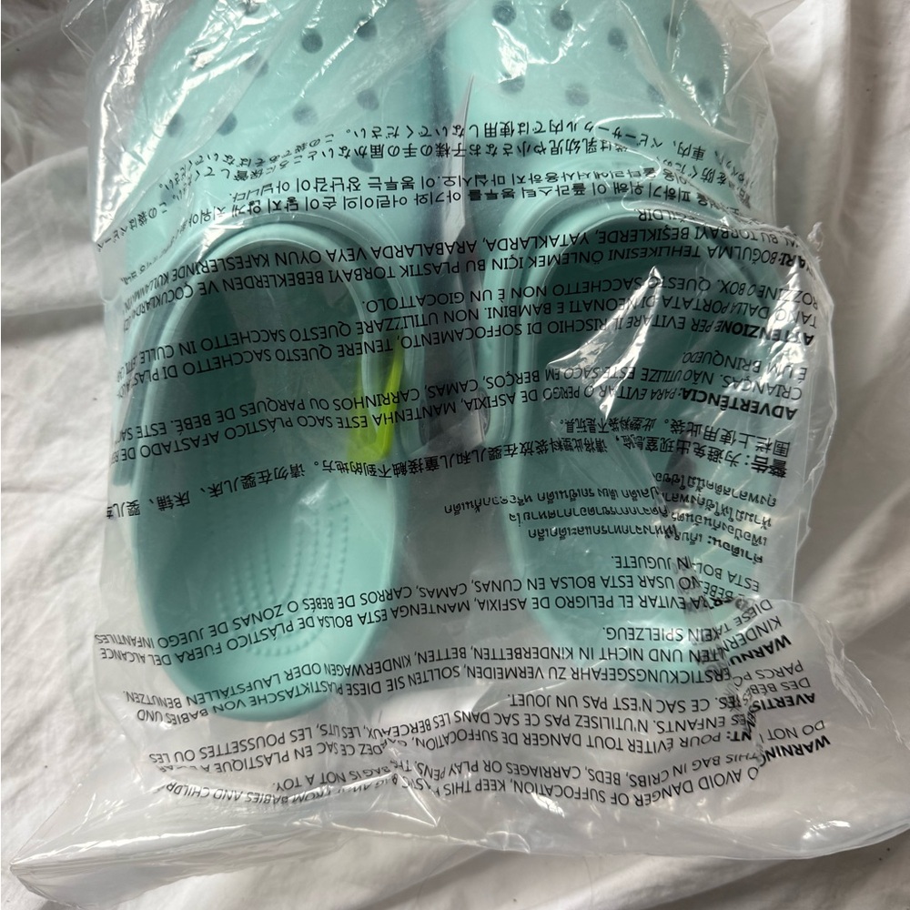 Aquamarine Crocs!